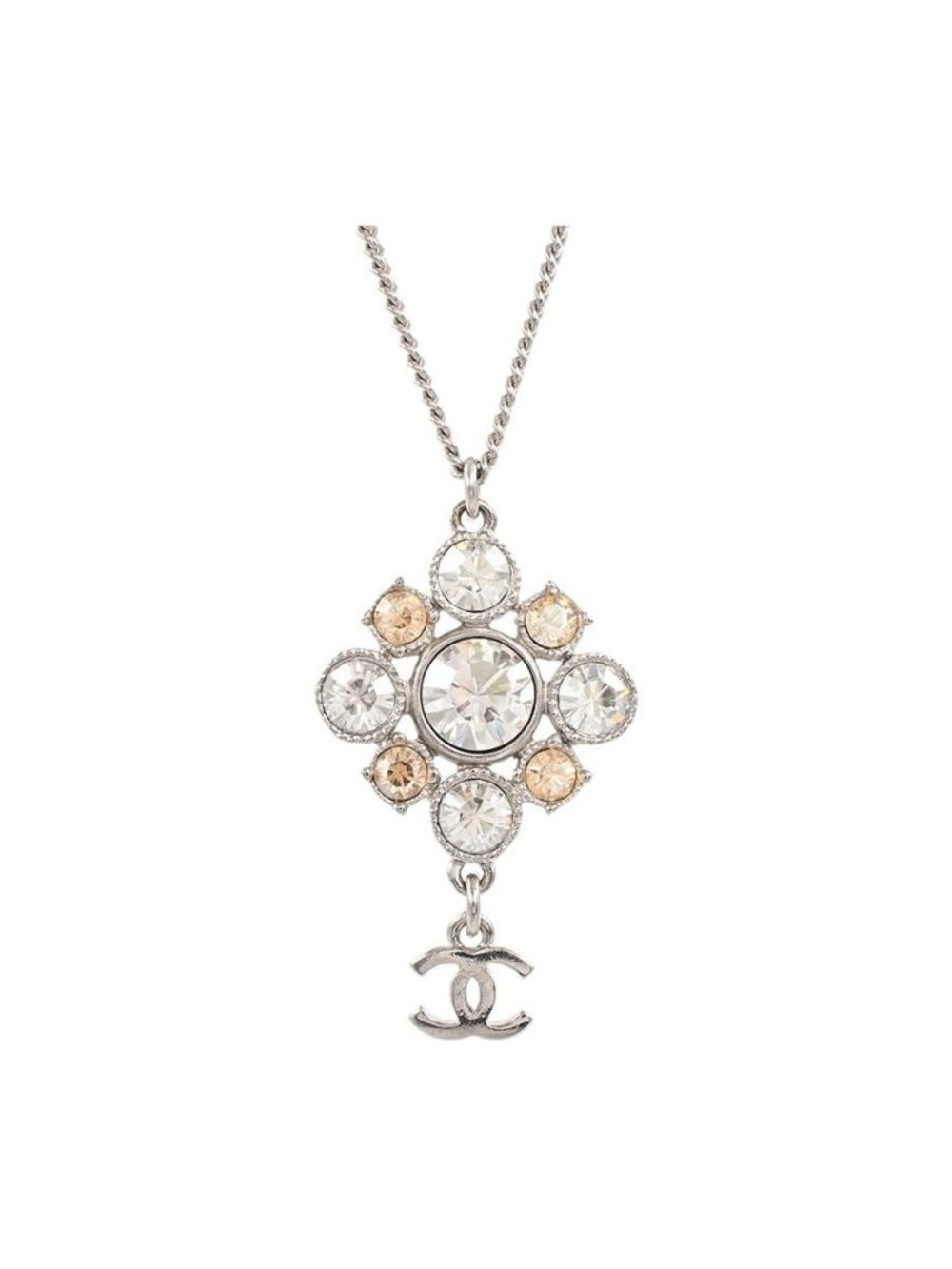 Chanel Necklace Silver